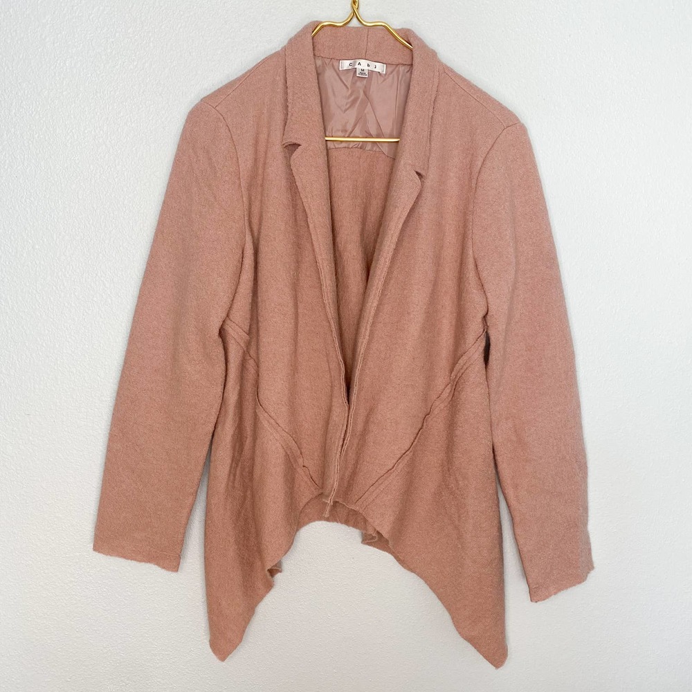 CAbi Women's Blazer in Soft Pink